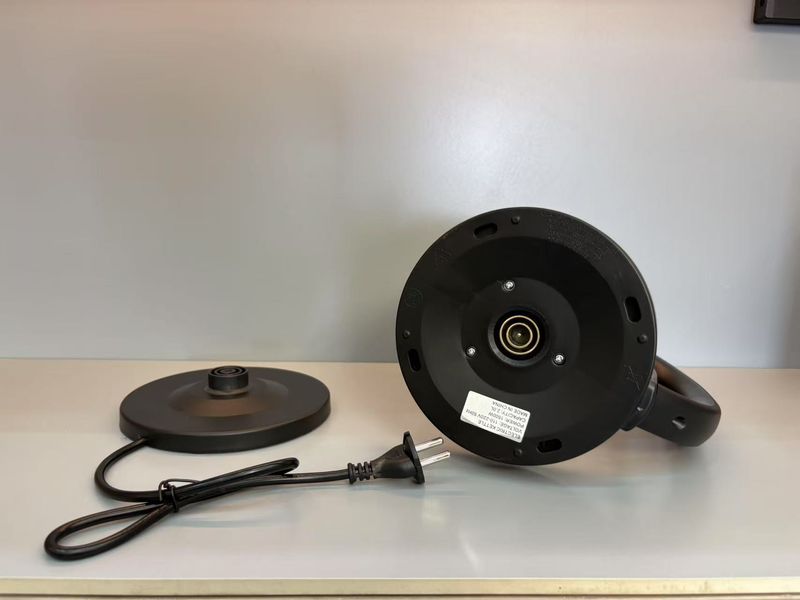 Bollitore elettrico in vetro di alta qualità da 1,8 l, ebollizione rapida con base girevole a 360°, senza BPA e a risparmio energetico, per uso domestico e in ufficio._voghion.com