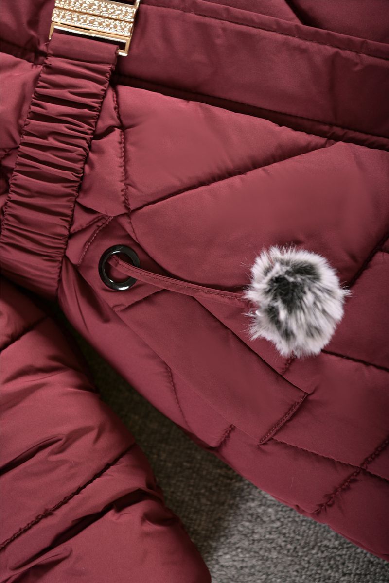 Außenhandel Kinderkleidung Mädchen Baumwollmantel Europäischer und amerikanischer Kinderbaumwollmantel Neu 2023 Verdickter Außenhandel Mädchen Baumwollmantel_voghion.com