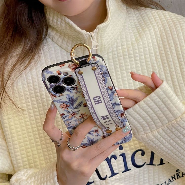 Trendy Brand Is Suitable For Iphone15 Wristband Mobile Phone Case IPhone14promax All-inclusive 11 Anti-drop Classical 12 Men And Women 13_voghion.com