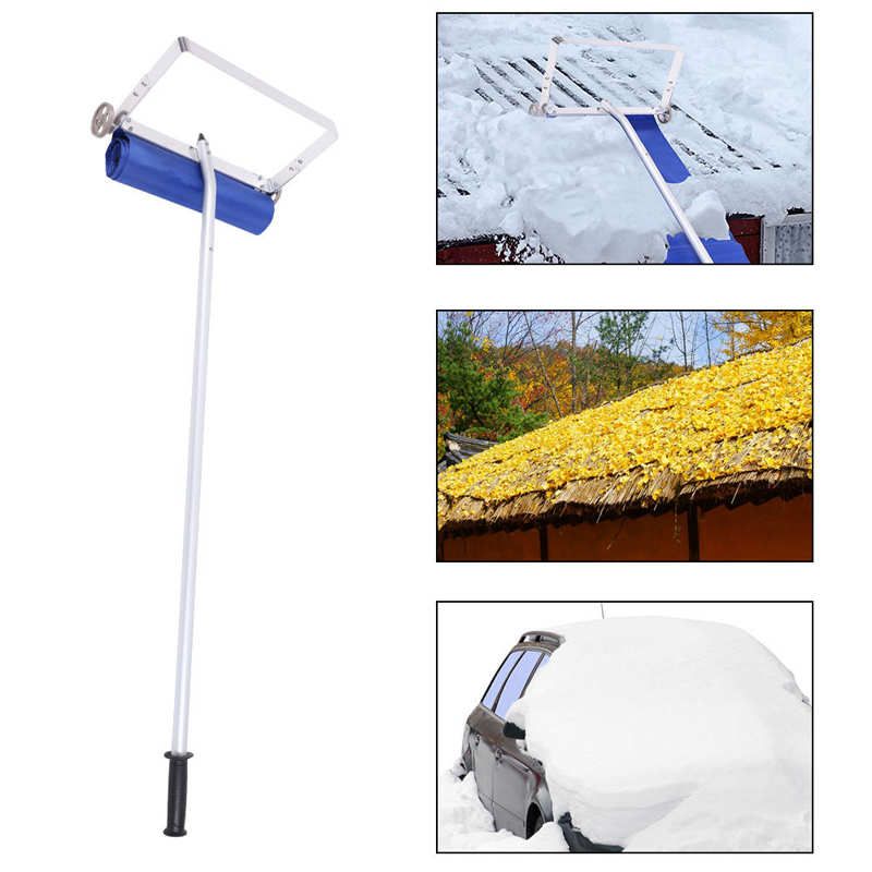 Aluminium frame doekkop dak sneeuwruimer 1,2 m 5 secties 20 voet tandwiel voor trimmer_voghion.com
