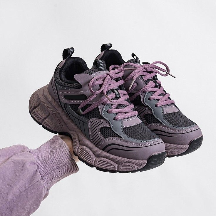 Women's Sports Running Dad Versatile, Soft Sole, Not Tiring, Women's Spring And Autumn Single Shoes, Breathable, Light_voghion.com
