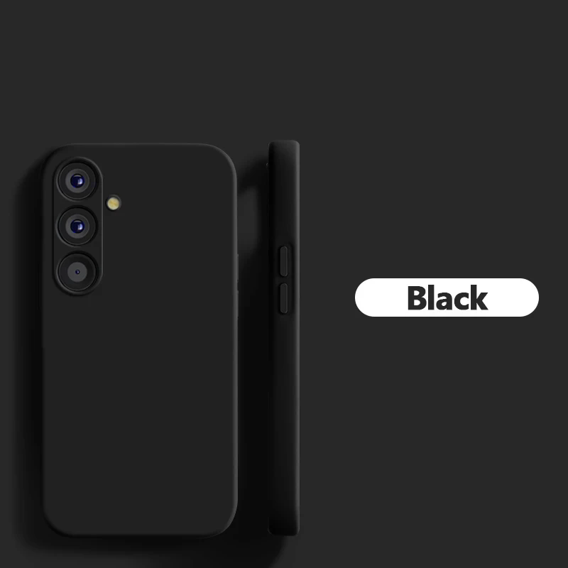 Camera Protect Soft Phone Case for  Galaxy A05 A15 A25 A35 A55 5G  Liquid Silicone Couples Cover A 15 4G A55 A25 Global_voghion.com