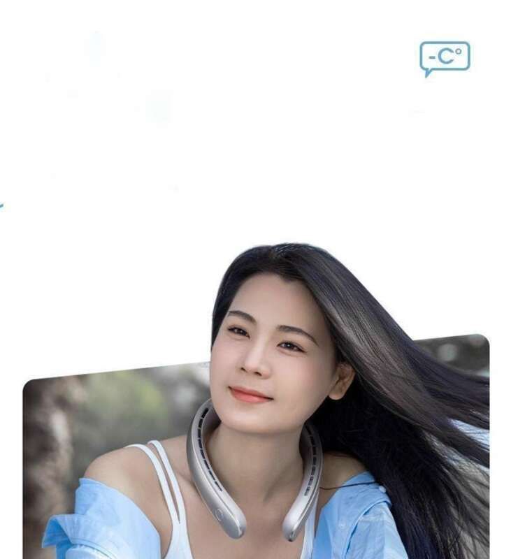 Nuovo ventilatore 2025 con batteria a lunga durata, piccolo ventilatore portatile e silenzioso, raffreddamento a sospensione, condizionamento dell'aria, ricarica_voghion.com