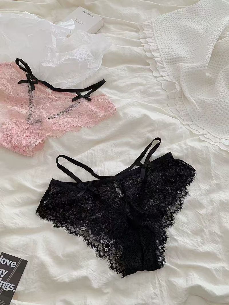 LuvBox Sweet Tea Mousse ~ Intimo da ragazza sexy in stile francese Pure Desire, nuovo, carino, alla moda, versatile e comodo, slip da donna_voghion.com