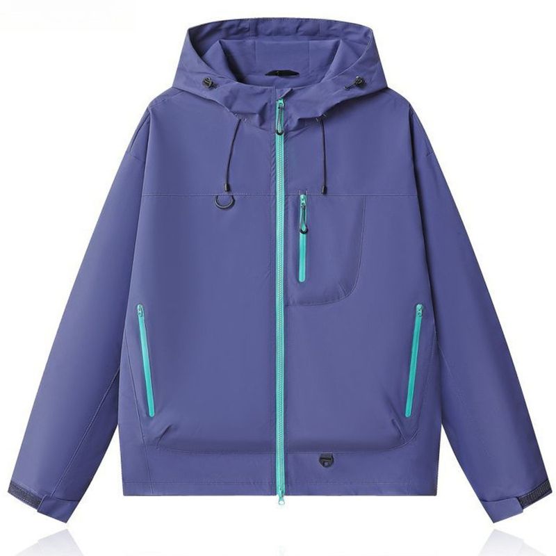 【Dopamine Color Series】Autumn Unisex American Style Loose Windproof Jacket Outdoor Trendy Coat 7870_voghion.com