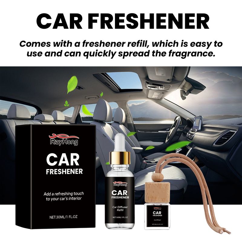 Rayhong Car Fragrance Freshener Set, Inside The Car Aromatherapy Hanging Decoration Fragrance And Deodorization Lasting Fresh Air_voghion.com