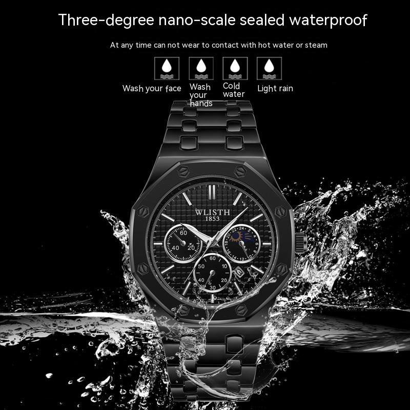 2023 nouvelle montre Vintage montre pour hommes classique affaires acier bande montre à Quartz étanche décontracté montre pour hommes_voghion.com