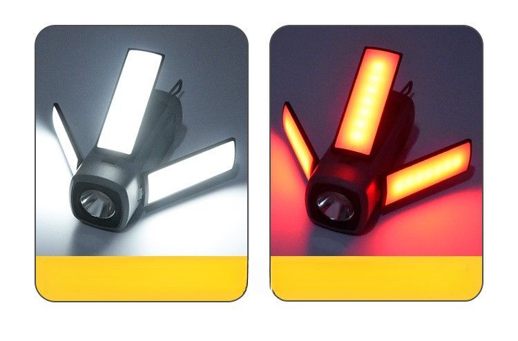 Cross-border New Outdoor Multi-functional Rechargeable Telescopic Folding Lighting Tent Camp Camping Light_voghion.com