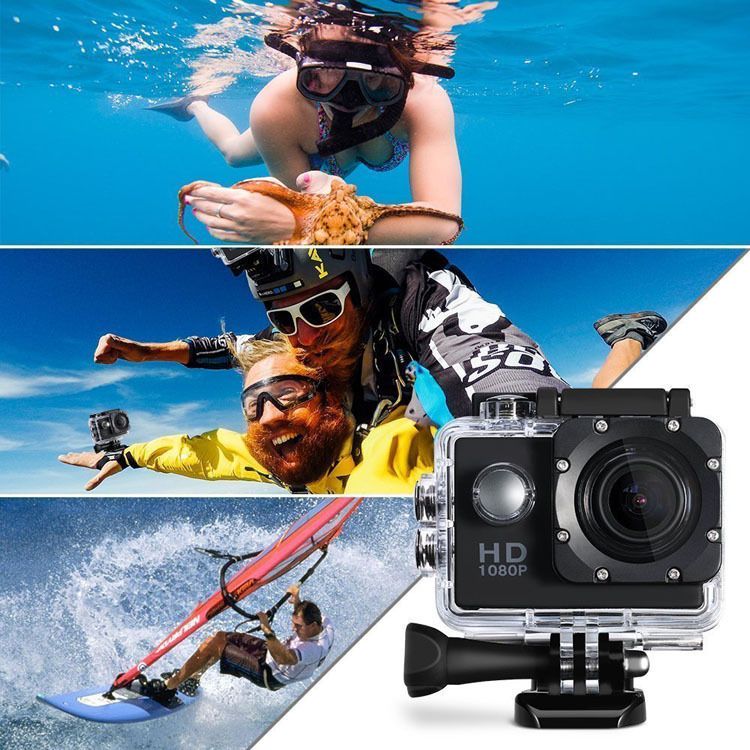 Outdoor DV Waterproof Diving Camera Underwater Sports Camcorder_voghion.com