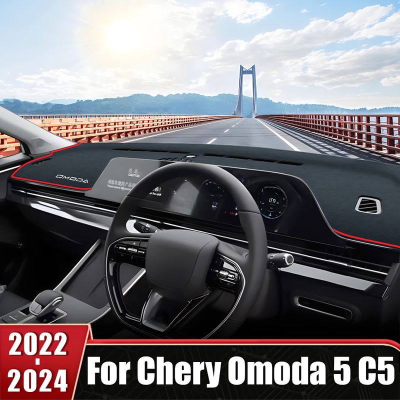 Per Chery Omoda 5 C5 FX 2022 2023 2024 Cruscotto auto, tappetino antiscivolo, anti-UV, tappetino per strumenti_voghion.com
