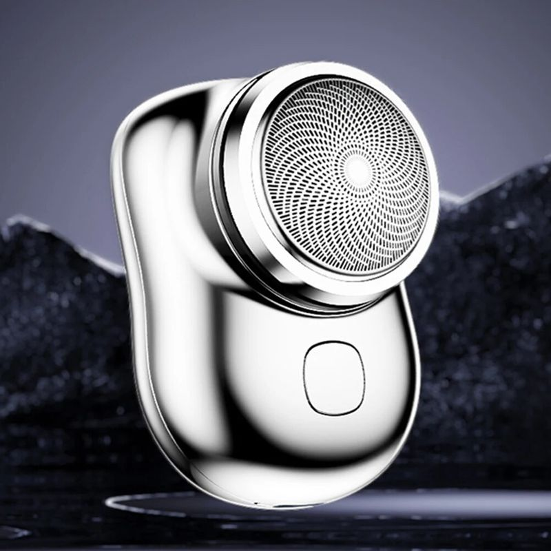 1pc Mini upgraded with 6-blade portable mini charging travel electric shaver for men's shavers_voghion.com