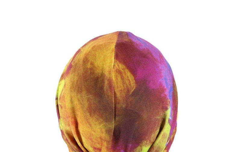 Nuevo gorro con cola torcida colorido para mujer, ajustable con velcro, gorro estilo turbante africano de gran oferta_voghion.com