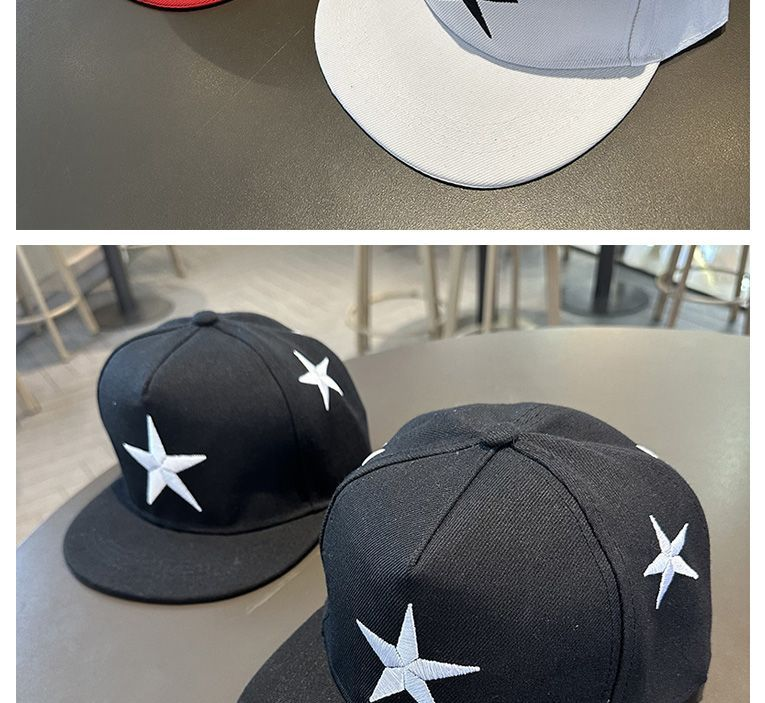 Sombrero de ala plana para hombres, gorra de béisbol de primavera y otoño, gorra de hip-hop para padres e hijos, cornisa ancha para niños_voghion.com