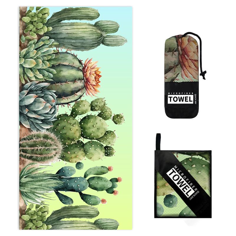 Asciugamano da spiaggia in flanella bifacciale con stampa personalizzata - Asciugatura rapida e protezione UV (multiuso come scialle, telo da bagno, coperta da picnic)_voghion.com
