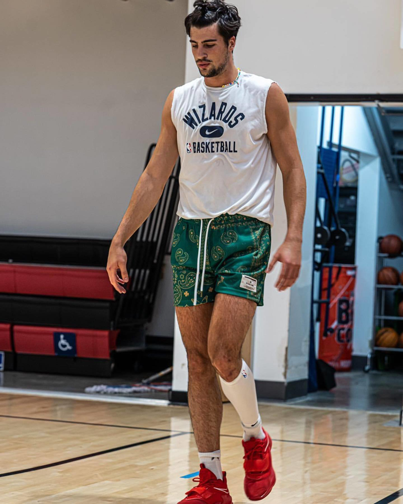 Herreklær Sportshorts for par Moteriktige, uformelle sportshorts for menn og kvinner, hurtigtørkende, basketballbukser i store størrelser_voghion.com
