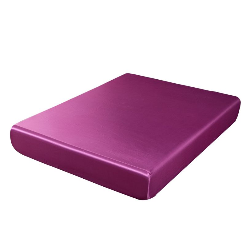 Protège-matelas d'été en satin soyeux et lavable - 1 pièce_voghion.com