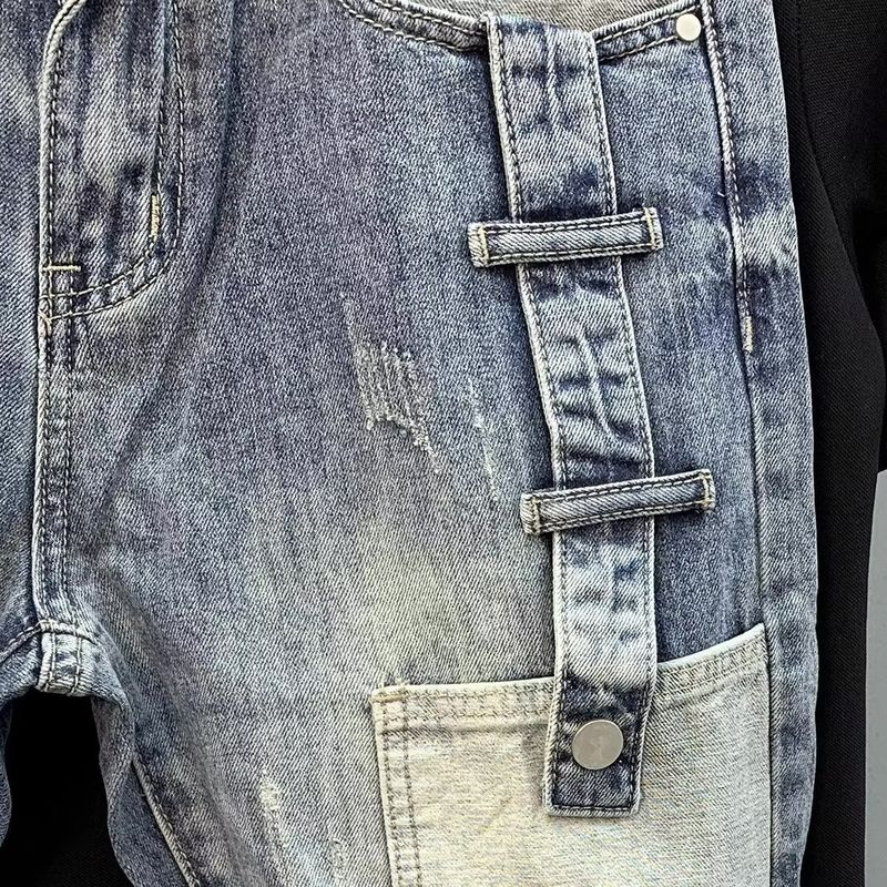 Männer Kleidung der Sommer neue mode marke männer denim shorts ein stück drop verschiffen_voghion.com