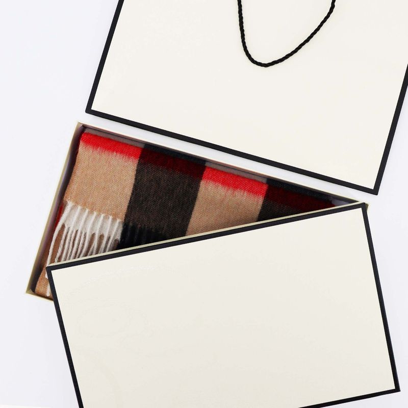 Luxury High-End Gift Box Without Scarf, Suitable For Wool Scarves Large Shawls, Giftable, Fashionable And Elegant_voghion.com