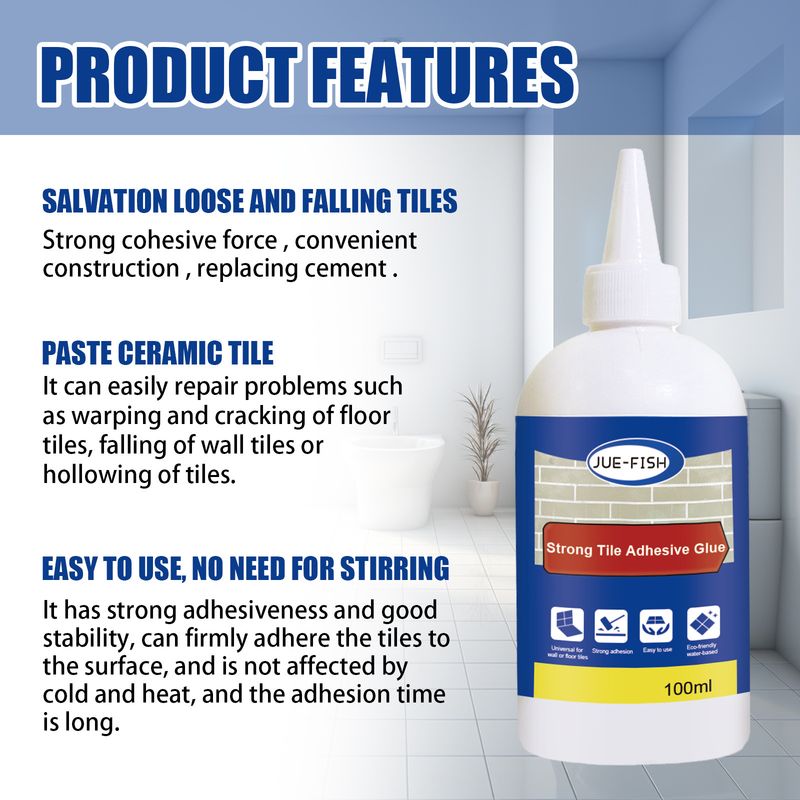 Adesivo para azulejos, azulejos de parede e piso domésticos que caem e ficam ocos, adesivo para reparo, revestimento traseiro à prova d'água, cola_voghion.com