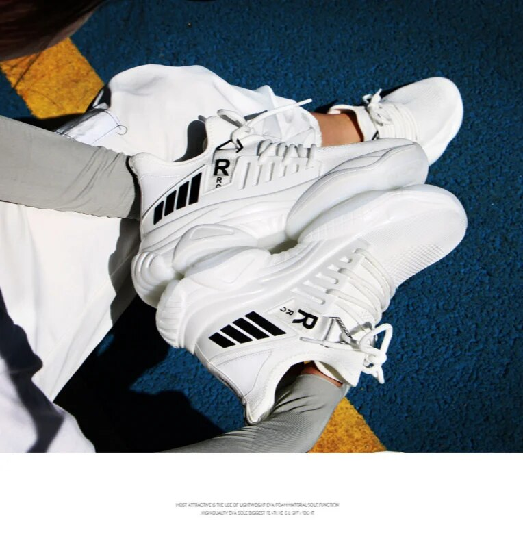 Extra stora herrskor, 45, 46, sommarmesh sneakers, 47, 48, storlek 49, tjocka sulor, förhöjda pappas skor_voghion.com