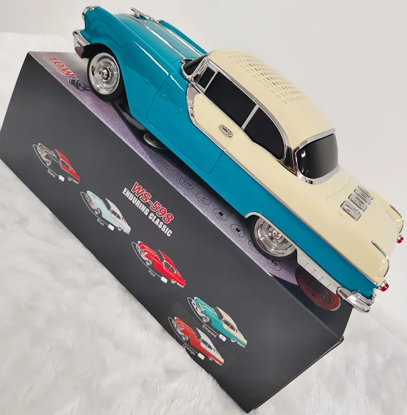 Drahtloser Bluetooth-Computerlautsprecher in klassischer Autoform mit Subwoofer, TF-Karte, U-Disk, FM-Radio, AUX, TWS, multifunktional_voghion.com