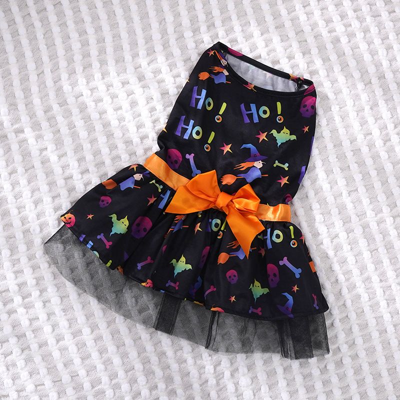 Halloween-Kleidung für Hunde, Netzrock, Heimtierbedarf_voghion.com