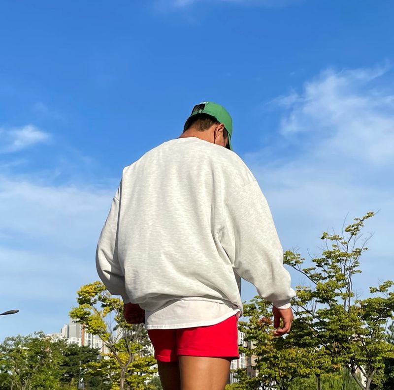 Sonbahar ve Kış Yuvarlak Yaka Fitness Koşu Antrenmanı, Uzun Kollu Alt Gömlek, Brother Pamuklu Spor Sweatshirt, Erkek_voghion.com