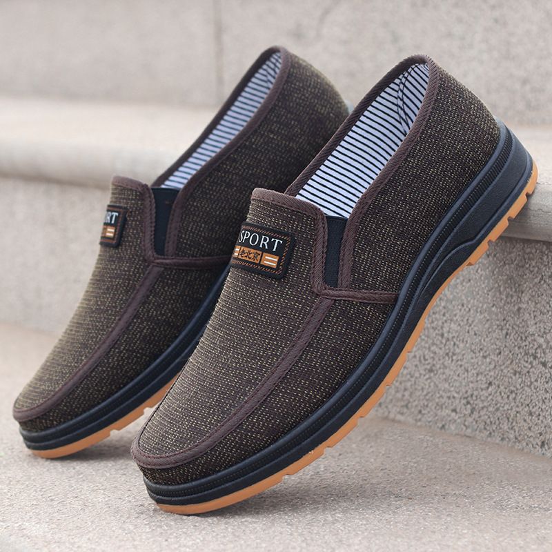 Scarpe da passeggio casual da uomo TerraStride Old Beijing Cloth per uomini di mezza età e anziani_voghion.com