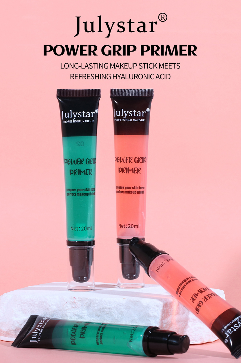 Aislamiento facial y ocular portátil como base Loción previa al maquillaje en gel invisible hidratante para poros_voghion.com