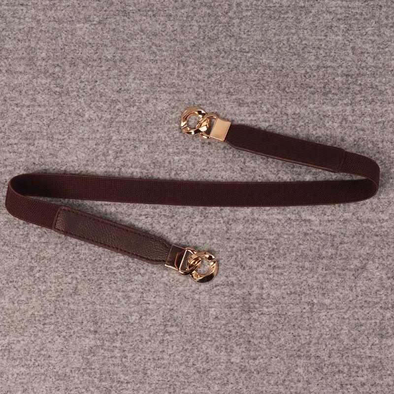 Slim Belt Women, Fashionable And Simple, Versatile Decorative Accessory For Dresses, Summer Elastic Waistband, Small_voghion.com