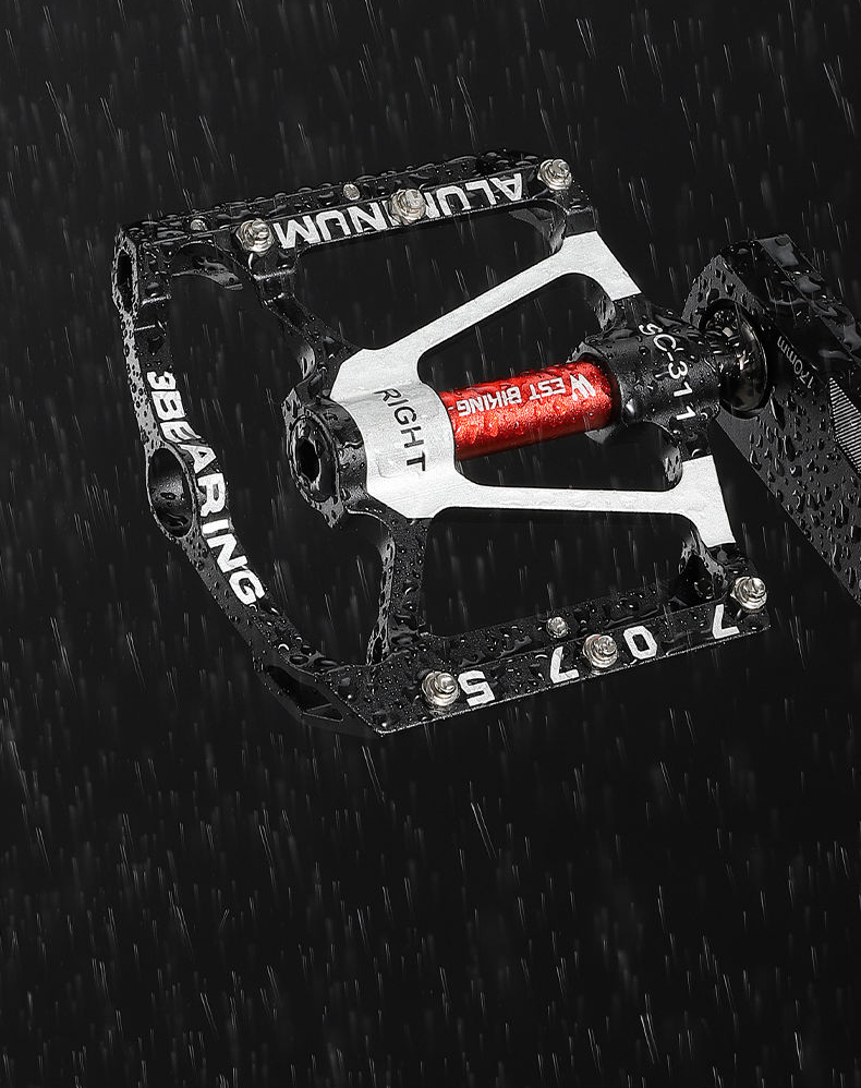Xiqizhe Bicycle 3 Bearing Aluminum Alloy Main Body Ultra-light Anti-slip Mountain Bike Pedal_voghion.com
