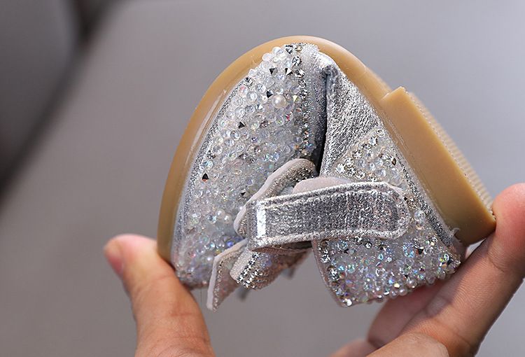 Baby Mädchen Mädchen Mädchen Prinzessin Diamant Einzelschuh Schuhe Tanzshow Schuhe_voghion.com