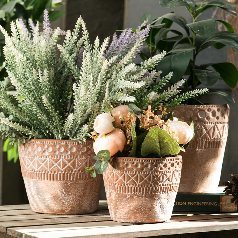 Einfache Zement Wohnzimmer Grün Ornament Gartenarbeit Topfpflanze Handwerk Sukkulenten Kleine Blume Topf_voghion.com