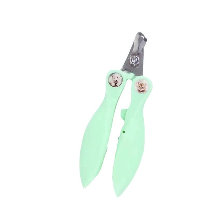 Pet Clippers For Dogs Cats, Beginner's Tool, Stainless Steel Nail Grinder And Clipper All-in-One_voghion.com