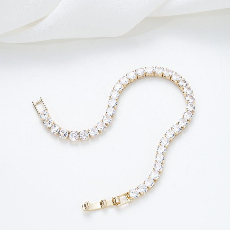Light Luxury Niche Design Bracelet Personality Exquisite Inlaid Zircon Ladies Bracelet Chain Ins All Match Diamond Bracelet_voghion.com