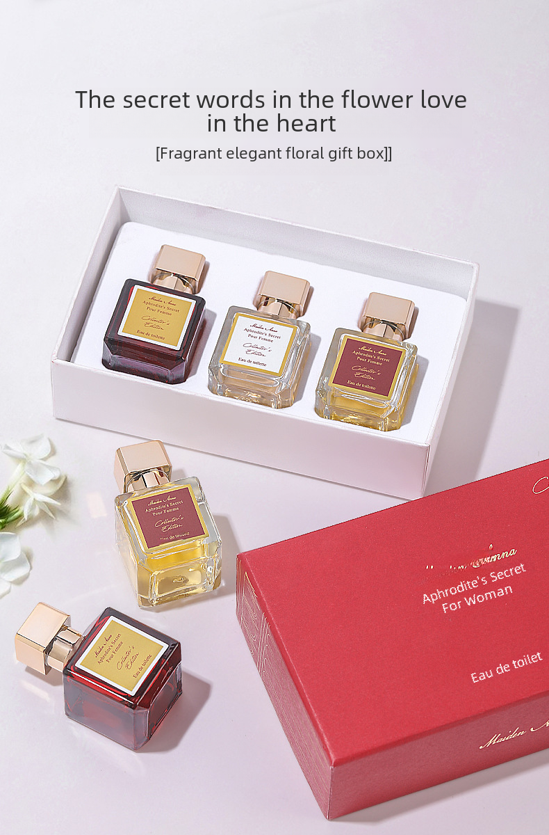 2024 New Perfume Small City Yi Xiang Men and Women Perfume Set Three Piece Set Durable Fragrance Authentic Perfume Cross Border Perfume_voghion.com