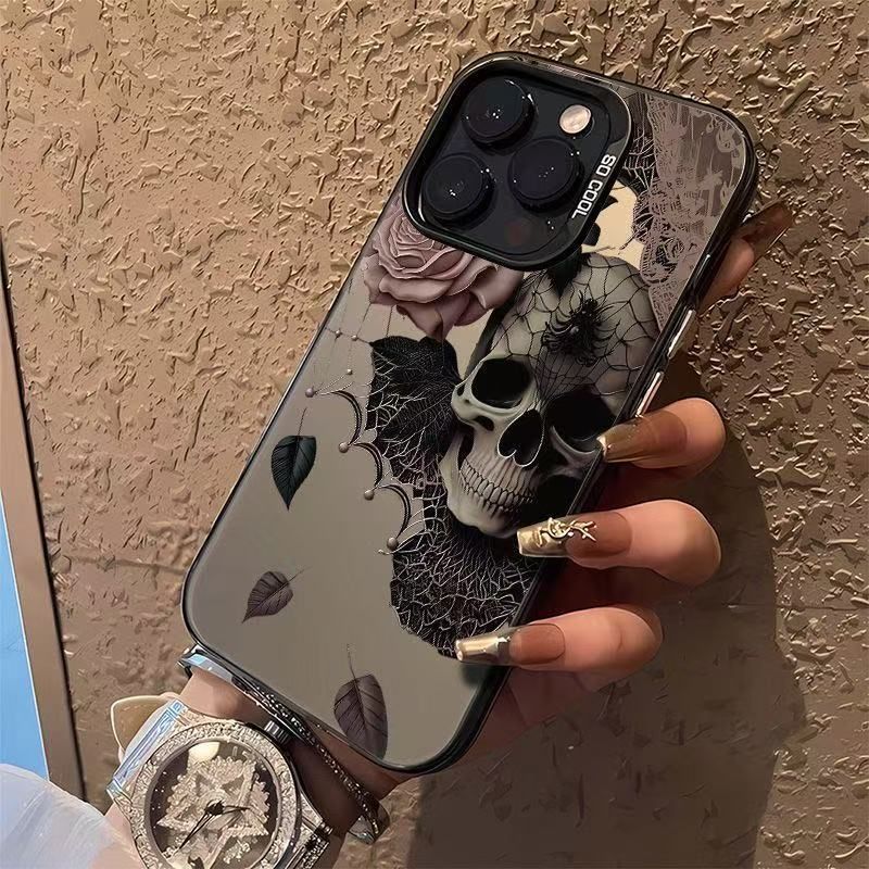 The New Skeleton Is Suitable For Iphone16 Mobile Phone Case Iphone15promax/14 Personality 13pro12 Europe And America 11xr._voghion.com