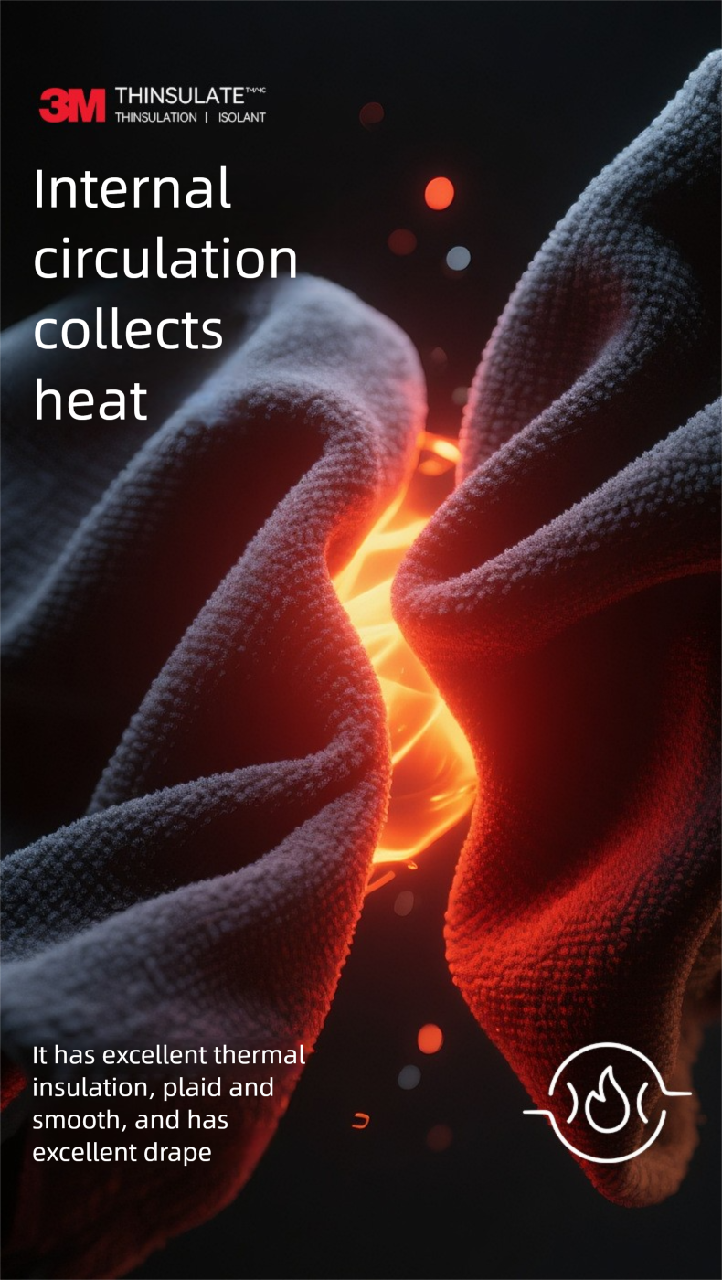 Ski Winter Warm Windproof Cold-proof Outdoor Cycling Touchscreen Fleece Lined Thickened Waterproof Fingerless Gloves_voghion.com