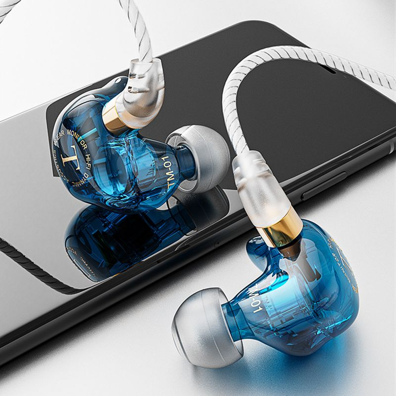 Écouteurs intra-auriculaires filaires 3,5 mm stéréo multifonctions HiFi pour le sport et le jogging_voghion.com