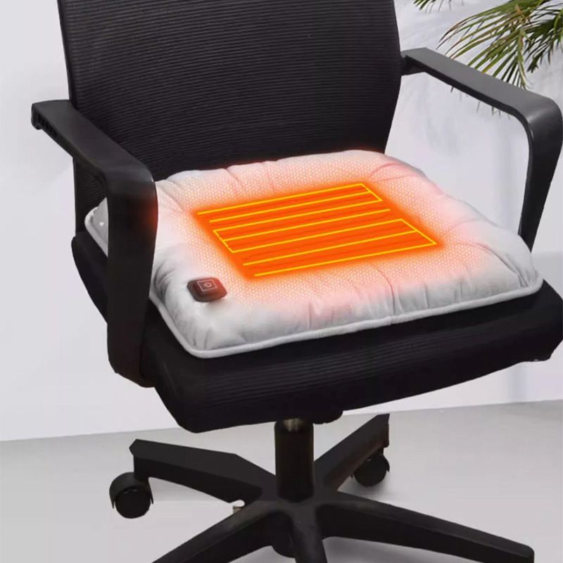 Car Adjustable Temperature Electric Heating Pad USB Charging Winter Heated Cushion Auto Seat Warmer_voghion.com