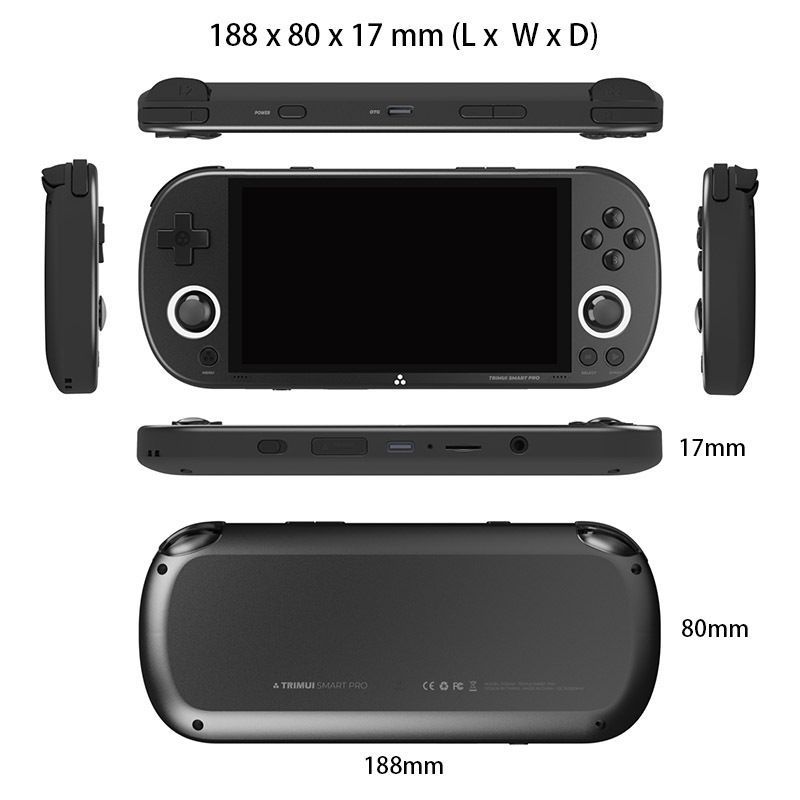 TRIMUI SMARTPRO2024 Neue 1.04 Open Source Handheld-Spielekonsole Drahtloses Streaming God Of War PSP_voghion.com