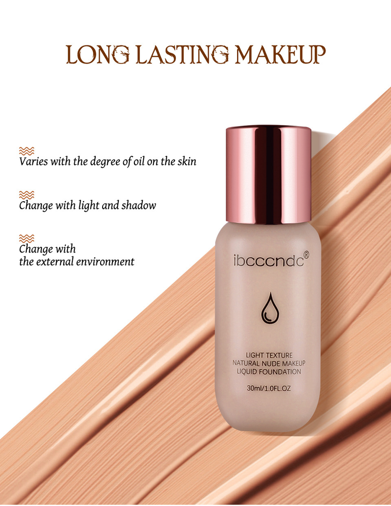 carina Liquid feeding bottle concealer moisturizing oil control lasting not temperature changing liquid foundation_voghion.com