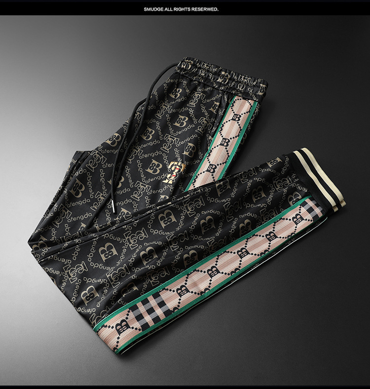 Men's Clothing New Autumn And Winter Men's Suits Korean Style Slim Casual Youth Sweatshirts And Sweatpants Sports Suits Men's Two-piece Set_voghion.com