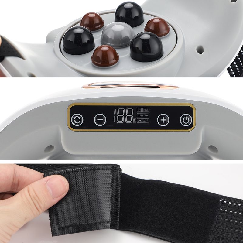 avec chargement à domicile, chauffage intelligent, ceinture, appareil de massage abdominal multifonctionnel_voghion.com