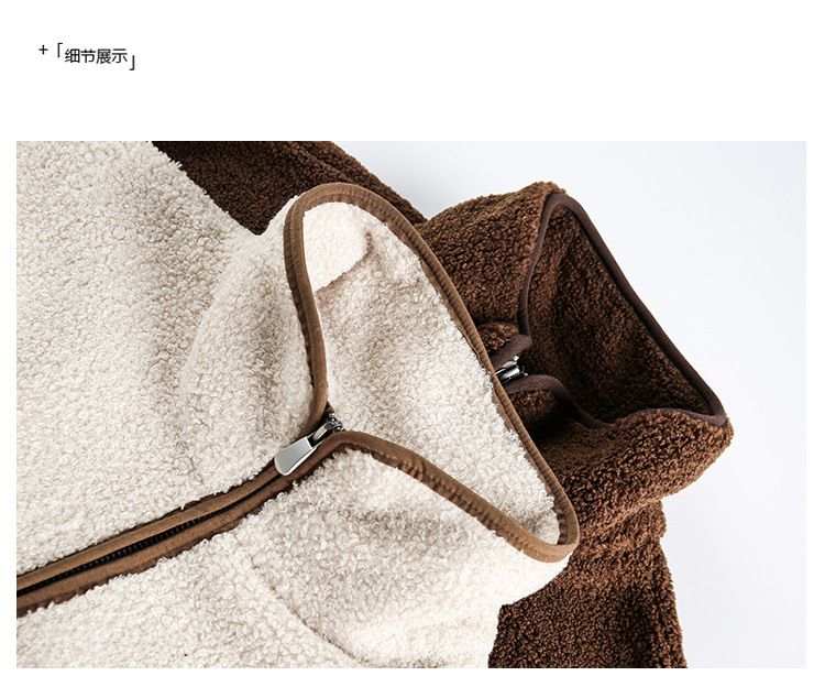 Eon Modish 2025 Autumn New American Style Simple Versatile Jacket Vest Coat_voghion.com