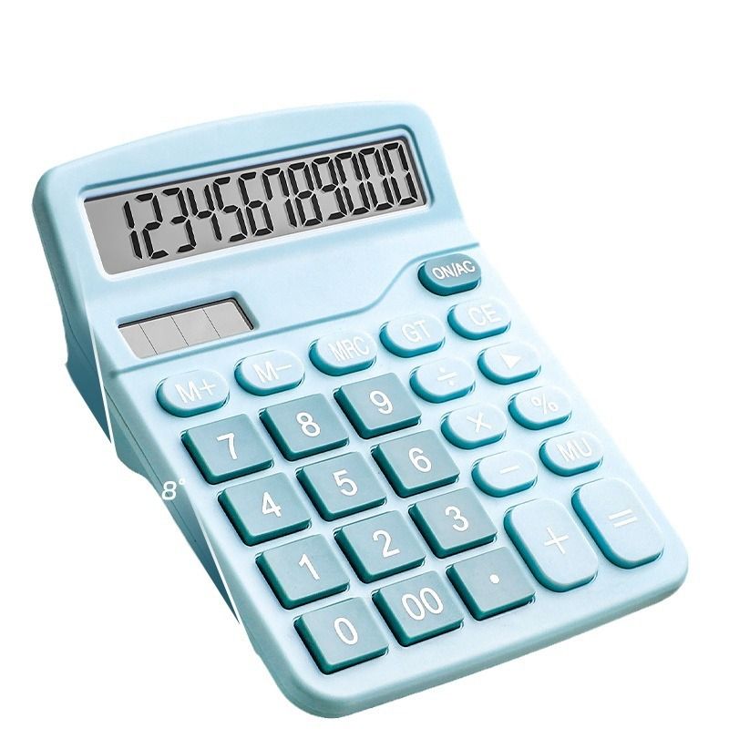 Dual Power Calculator Solar Office Accounting, Student Computer For Finance, Portable_voghion.com