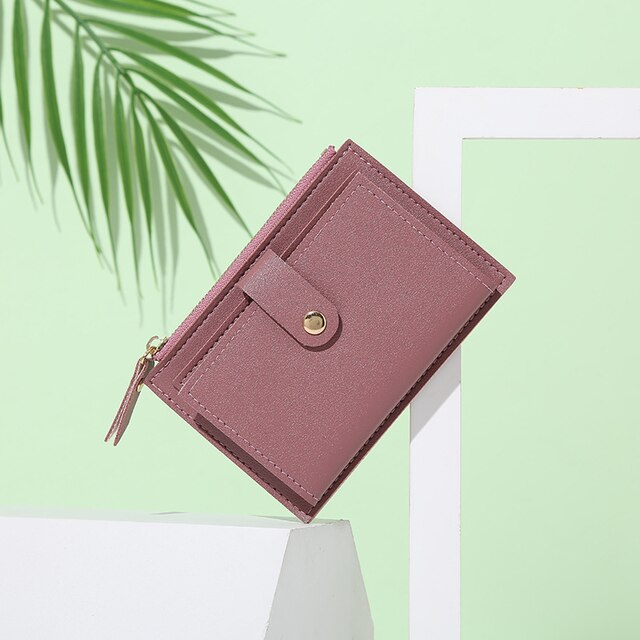 Unistybag Geldbörsen für Damen, Luxus-Designer-Geldbörse, modisch, solide, niedlich, kleine Geldbörse, PU-Mädchen-Clutch-Geldbörse_voghion.com