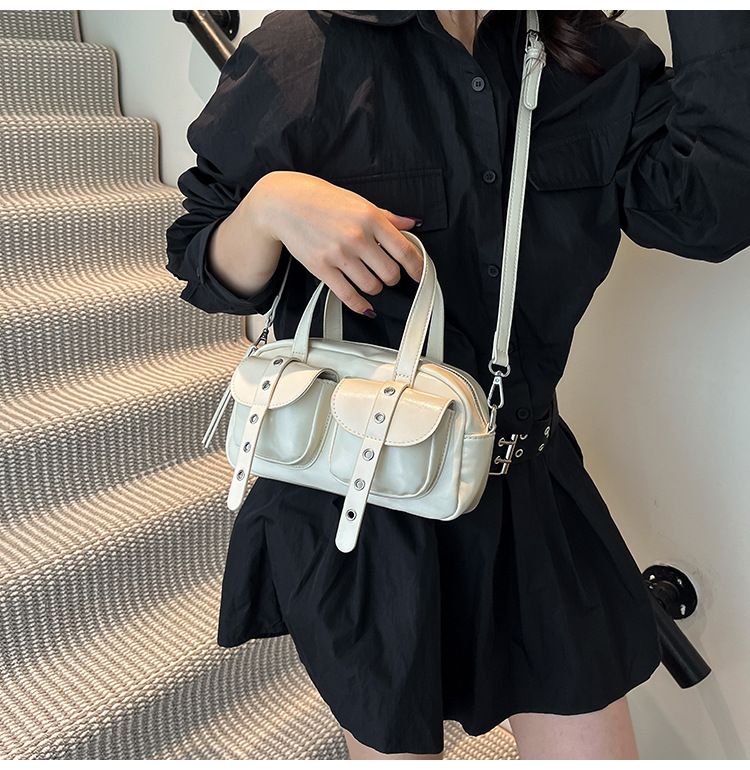 Damentaschen Neuer Modetrend Vielseitige Handheld-Kissentasche High-End-Umhängetasche mit mehreren Taschen in Volltonfarbe für Damen_voghion.com