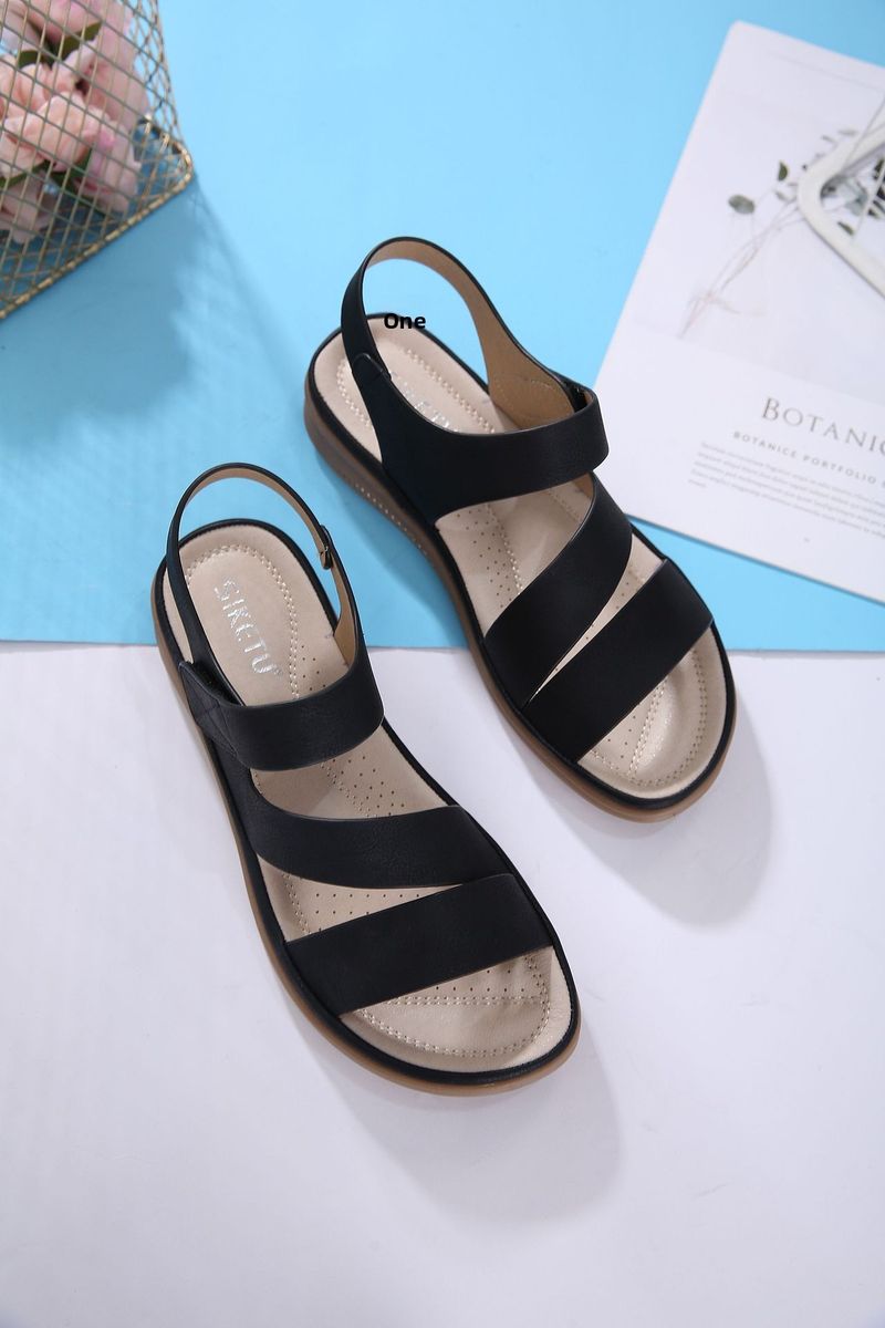 Neu 2025 frauen Lässig Leichte Große Größe Keil Bequeme Sandalen_voghion.com