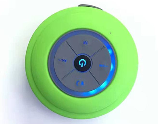 Taşınabilir Hoparlörler Açık Hava Banyo Araba Mini Taşınabilir Hoparlör Işık Büyük Vantuzlu Q9 Su Geçirmez Kablosuz Bluetooth Hoparlör_voghion.com